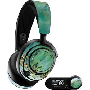 MightySkins Skin Compatible with SteelSeries Arctis Nova Pro - Green Shell | Protective, Durable, and Unique Vinyl Decal wrap Cover | Easy to Apply, Remove, and Change Styles | Made in The USA