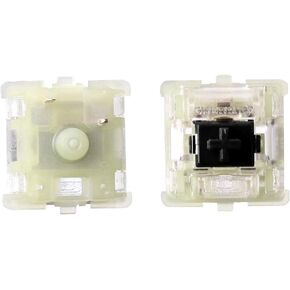 HUYUN Wholesales Authentic RGB Cherry Switch Cherry Mx Switches Keycap Keyswitches Keymodule Mechanical Keyboard Switches Replacement (5 pcs, Black 3 pin)