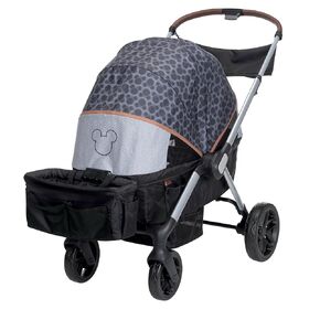 Disney Baby Summit Wagon Stroller fits 2 Kids includes Removable Child Tray and 2 Cup Holders, Mickey Mouse