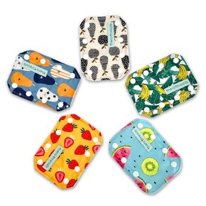 5 Pack Summer Fruit Themed Feeding Tube Connector Cover for G Tubes, PEG, or J Tubes