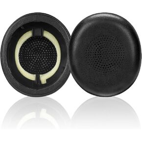 Replacement Ear Pads for Jabra Evolve2 65 (65MS 65UC USB)/Evolve2 40 (40UC 40MS USB)/Elite 45h On-Ear Wireless Headset, Headphones Ear Cushions, Headset Earpads, Ear Cups Cover-Black