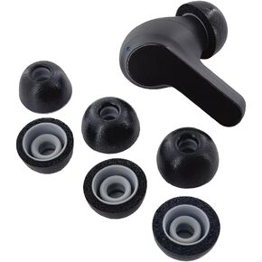 ترقية 2 طبقات رغوة الذاكرة قطع الأذن لاستبدال JBL Vibe Beam & JBL Vibe 200TWS & JBL Wave Beam سماعة الأذن