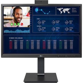 LG 24CQ651W-BP - Thin client - all-in-one - 1 x Pentium N6005 monitor: LED 23.8" 1920 x 1080 (Full HD)