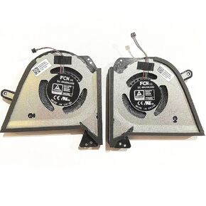 Fleshy Leaf CPU+GPU Cooling Fan Replacement for Asus ROG 15 Zephyrus GA503 GA503Q GA503QS GA503QM GA503QR GU603H 2021 DC12V FN22 13NR04J0T04211 FN23 13NR04J0T03211