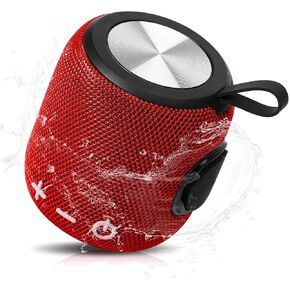 UrbanX Bluetooth Speaker: Powerful Stereo Sound, IPX7 Waterproof, True Wireless Stereo Pairing, Portable Design, Latest Bluetooth V5.2 - Perfect for Beach, Outdoor, Home, Parties- Black