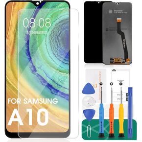 for Samsung Galaxy A10 Screen Replacement A105 LCD Screen Replacement SM-A105F LCD Display SM-A105G Touch Digitizer Compatible with SM-A105M, SM-A105FN Assembly Repair Parts Kits(Black)