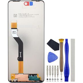 Full LCD Digitizer Touch Screen Assembly Replacement for Motorola Moto G51 5G Black