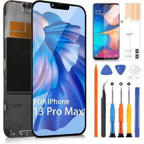 Screen Replacement for iPhone 13 Pro Max LCD Display for iPhone 13 ProMax A2643,A2484,A2641,A2644,A2645 3D Touch Display Digitizer LCD Screen Replacement Kits(Incell)