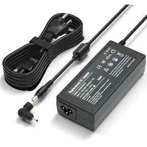 A315-24P 65W Laptop Charger for Acer Aspire 5/3/1 Series A315 A515 A314 A115 A315-24P-R7VH A115-32-C96U A314-23P A515-56 A515-44 A515-55 A115-31 V3 V5 V7 E1 E3 E5 S5 S7 R3 R5 R7 Power Supply Cord