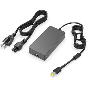 170W AC Charger Replacement for Lenovo Thinkpad P15 P16 P17 T15p T15g P15v P16v Gen 1 2 3, P1 Gen 1 2 3 4 5 6 7, P70 P71 P73 P50 P51 P52 P53 Laptop Power Adapter Supply Cord, Square Tip