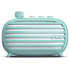 Jam Retro Classic Blutooth Speaker, 10 Hours Play Time, Aux-in Port, USB Charging, Mint