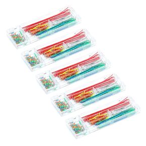 700Pcs Jumper Wire Kit bread board wires Development board special wire 5 sets of 140 pieces per set 14 different lengths 9 colors