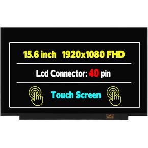 Screen Replacement for HP Pavilion 15-eg3045cl 15-eg2373cl 15-eg3053cl 15-EG1025CL 15-EG2073CL 15-EG2053CL LCD Only Touch Screen Display 40Pin 1920x1080 FHD