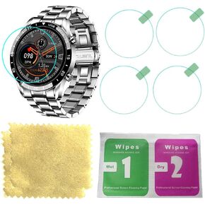 Tempered glass screen for lige smart watch, screen protector with 4PCS in one pack
