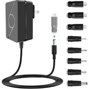 5V 3A DC Power Supply, 5 Volts 2A 1.5A 1A AC Power Adapter Charger, fit for 5Vdc Graco Baby Swing, Hello Baby Monitor, Sony Bluetooth Speaker Power Cord.