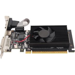 GT610 Graphics Card 2GB DDR3 with High Definition Multimedia Interface, Cooling Fan, PCB Material for Computer Desktop