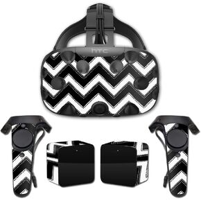 MightySkins Skin Compatible with HTC Vive wrap Cover Sticker Skins Chevron Style