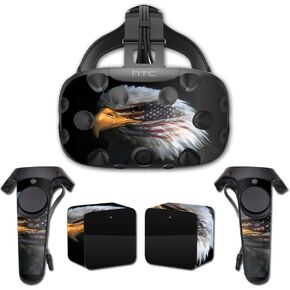 MightySkins Skin Compatible with HTC Vive Full Coverage - Eagle Eye | Protective, Durable, and Unique Vinyl Decal wrap Cover | Easy to Apply, Remove, and Change Styles | Made in The USA