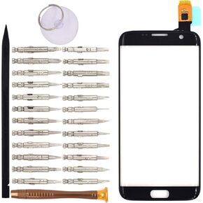 Touch Screen Glass Digitizer Replacement for Samsung Galaxy S7 edge/G935F/G935FD/G935W/G9350(Black)