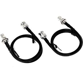 2 PCS BNC Connecting Cables Front Rack Mounting Kit for Sennheiser Receivers
