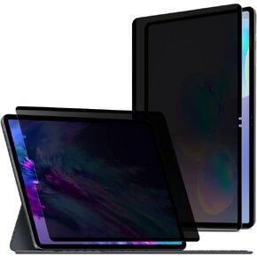 Magnetic 4-Way 360 Degree Privacy Screen Protector for Galaxy Tab S6 Lite 10.4 Inch, Removable Reusable Anti-Spy Anti-Glare Blue Light Filter, [Landscape and Portrait Mode][Supporting
