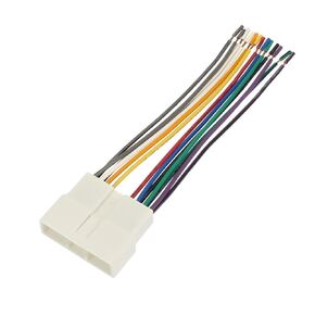 70-1720 Car Stereo Radio Wiring Harness Wire Adapter Plug for Acura Integra Legend NSX RL TL for Honda Accord Civic CRV CRX Del Sol Odyssey Install Aftermarket Radio CD Player Receiver Connector