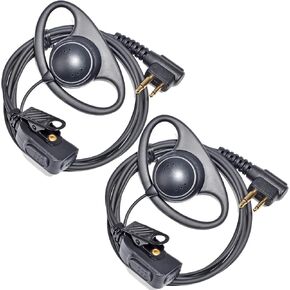 Walkie Talkie Earpiece with Mic for Motorola CLS1410 CLS1110 RMM2050 RMU2040 RMU2080 RMU2080D RMV2080 RDU4100 RDU4160D, Radio Earpiece Headset for CP185 CP200 CP200D GP300 GP88 Mag One, Pack of 2 in Saudi Arabia