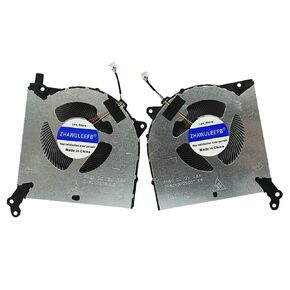 New Compatible CPU and GPU Cooling Fan for Lenovo Legion 5i Legion 5 15IMH05H Y7000P R7000 2020H Y550-15E FN50 FN51 DFS2400125Q0T DFSCK22115181Q 5F10S13914 DC12V 0.8A (2020 Version)