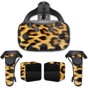 MightySkins Skin Compatible with HTC Vive Full Coverage - Cheetah | Protective, Durable, and Unique Vinyl Decal wrap Cover | Easy to Apply, Remove, and Change Styles | Made in The USA