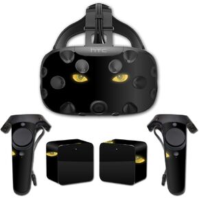MightySkins Skin Compatible with HTC Vive Full Coverage - Cat Eyes | Protective, Durable, and Unique Vinyl Decal wrap Cover | Easy to Apply, Remove, and Change Styles | Made in The USA