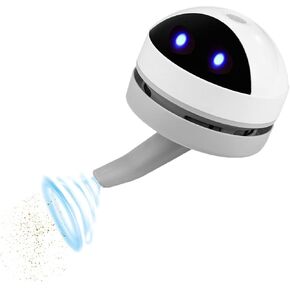 ciciglow Desktop Vacuum Cleaner,Portable Desktop Vacuum with Vacuum Nozzle Cleaning Brush,USB Charging Mini Handheld Detachable Vacuum for Cleaning Eraser Crumbs Dust Crumbs Piano Hairs in Kuwait