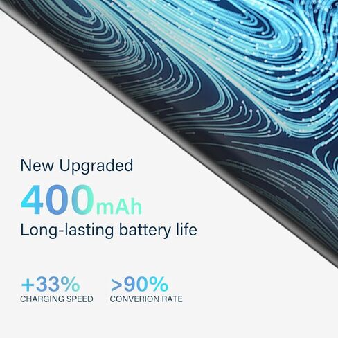 بطارية بديلة EB-BR890ABY لساعة Samsung Galaxy Watch4 Classic SM-R890 SM-R895 (46 ملم)/Galaxy Watch4 SM-R870 SM-R875 SM-R875U (44 ملم) مع مجموعة أدوات إصلاح احترافية (400𝒎𝑨𝒉/3.88𝑽) in Kuwait