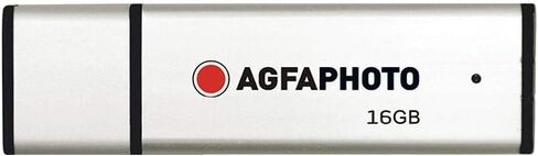 محرك أقراص فلاش USB عالي السرعة بسعة 16 جيجابايت من AgfaPhoto - متوافق مع نظامي التشغيل Windows وiOS - حل تخزين محمول لنقل البيانات والنسخ الاحتياطي ومشاركة الملفات - شريحة ذاكرة USB مدمجة in Kuwait