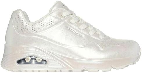 حذاء Skechers نسائي M-Uno - Pearl Princess، White Pearl، 9 Medium US in Saudi Arabia