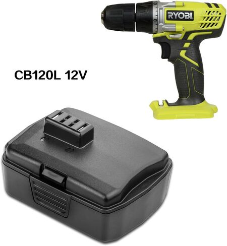 بطارية ليثيوم TREE.NB لأداة الطاقة متوافقة مع RYOBI CB120L CB121L BPL-1220 130503001 130503005 in Saudi Arabia