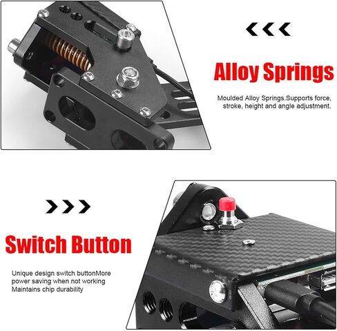 64 بت PC/PS4/PS5 USB فرملة اليد ترقية SIM ألعاب السباق فرملة اليد متوافقة مع كابل Logitech G29 G27 G25 G920 T300 1.8 متر/مع مشبك تثبيت/ربيع مقوى أسود in Kuwait