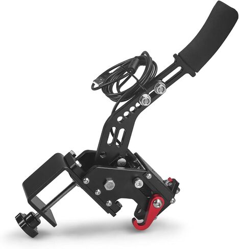 64 بت PC/PS4/PS5 USB فرملة اليد ترقية SIM ألعاب السباق فرملة اليد متوافقة مع كابل Logitech G29 G27 G25 G920 T300 1.8 متر/مع مشبك تثبيت/ربيع مقوى أسود in Kuwait