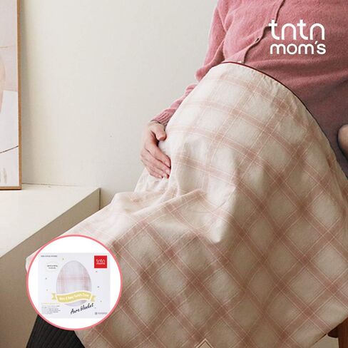 TNTN MOM'S tntnmom's Anti-Radiation Aura Blanket (Pink Check) with Pouch in Saudi Arabia