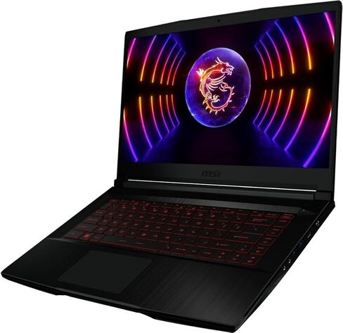 MSI Thin GF63 12UCX Gaming Laptop 15.6" 144Hz FHD IPS (8-Core Intel i5-12450H, 16GB RAM, 1TB PCIe SSD, GeForce RTX 2050, Backlit KYB, WiFi 6, HD Webcam, Win 10 Pro) w/Dockztorm Hub in Saudi Arabia