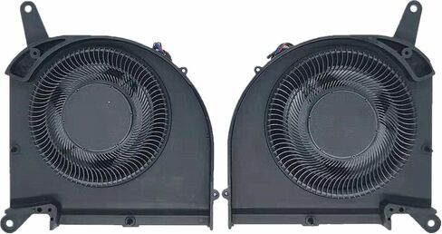 مروحة تبريد جديدة لوحدة المعالجة المركزية + وحدة معالجة الرسومات لجيجابايت Aorus 15G 15P RX7P RX7G 2021 RTX30 17G XB XC XD GIGABYTE AERO 15 OLED XB XD RP75SA Gigabyte Aero 17 XA HDR XB WA Series FNGT FNGS DC12V 1A Fan in Saudi Arabia
