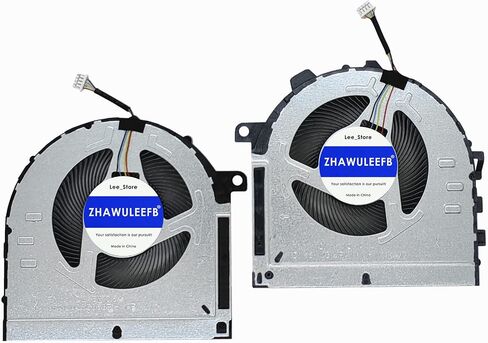 Replacement New CPU+GPU Cooling Fan for Lenovo IdeaPad Gaming 3-15ACH6 3-15IHU6 82K2 BAPB0809R5HHY002 BAPB0809R5HY001 FNLY DFS5K12B159A1H FNLX DFS5M325063B1H DV5V 0.50A in Saudi Arabia