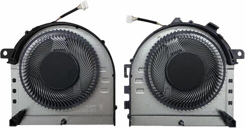 Replacement New CPU+GPU Cooling Fan for Lenovo IdeaPad Gaming 3-15ACH6 3-15IHU6 82K2 BAPB0809R5HHY002 BAPB0809R5HY001 FNLY DFS5K12B159A1H FNLX DFS5M325063B1H DV5V 0.50A in Saudi Arabia