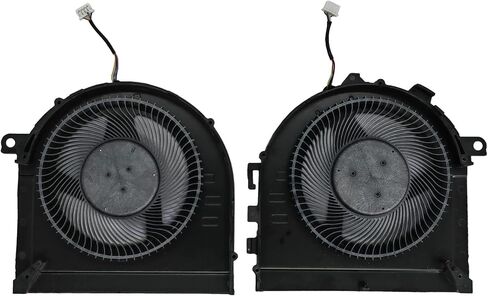 Replacement New CPU+GPU Cooling Fan for Lenovo IdeaPad Gaming 3-15ACH6 3-15IHU6 82K2 BAPB0809R5HHY002 BAPB0809R5HY001 FNLY DFS5K12B159A1H FNLX DFS5M325063B1H DV5V 0.50A in Saudi Arabia