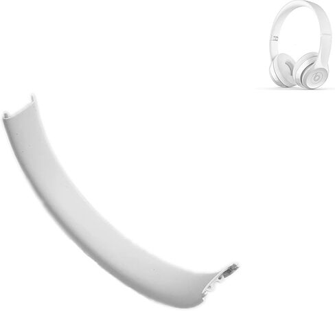 Solo3 Replacement Headband Rubber Cushion Pads Compatible with Beats by Dr. Dre Solo 2.0 Solo 3.0 Wireless Headphones(White) in Saudi Arabia