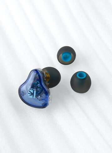 24 PCS/12 Pairs Ear bud Rubber Tips, Replacement Silicone Earbud Tips, iem Ear tips for kz zs10 pro, zs10 pro x,zsn pro x, zsn pro, castor, edx pro, zar, zst, dqs, as24, edx, pr2, zas(blue gray,S/M/L) in Saudi Arabia
