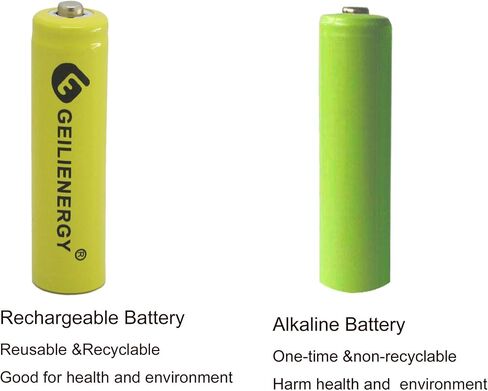 بطاريات الإضاءة الشمسية GEILIENERGY AAA NiCd AAA 1.2 فولت 600 مللي أمبير في الساعة ثلاثية A قابلة لإعادة الشحن لأضواء حديقة المصابيح الشمسية (عبوة من 12 قطعة) in Saudi Arabia