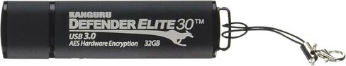 Kanguru Solutions 32GB Defender Elite Flash Drive (KDFE30-32G) in Kuwait