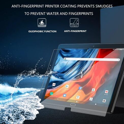 زجاج مقسى لجهاز MAGCH M210 M101 L21 / لـ Feonal MEIZE ZONKO K116 K118 / Xiashuanghu RS10 / Kaktin 10 بوصة، شاشة شفافة عالية الدقة ومضادة للخدش وحساسية عالية رفيعة للغاية (1 قطعة) in Kuwait