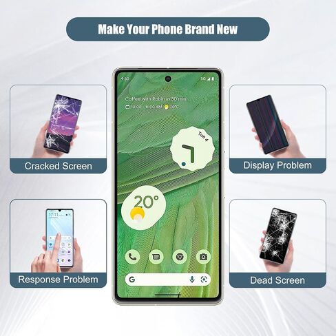 TFT Display Compatible with Google Pixel 7 GVU6C GQML3 6.3" inch LCD Screen Display Digitizer Assembly with Free Tools(No Fingerprint Support) in Saudi Arabia