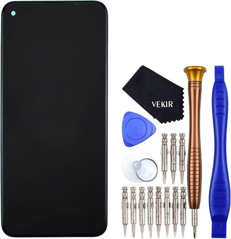 شاشة عرض LCD رقمية تعمل باللمس SM-M115F مع إطار بديل لهاتف Samsung Galaxy M11 باللون الأسود in Saudi Arabia